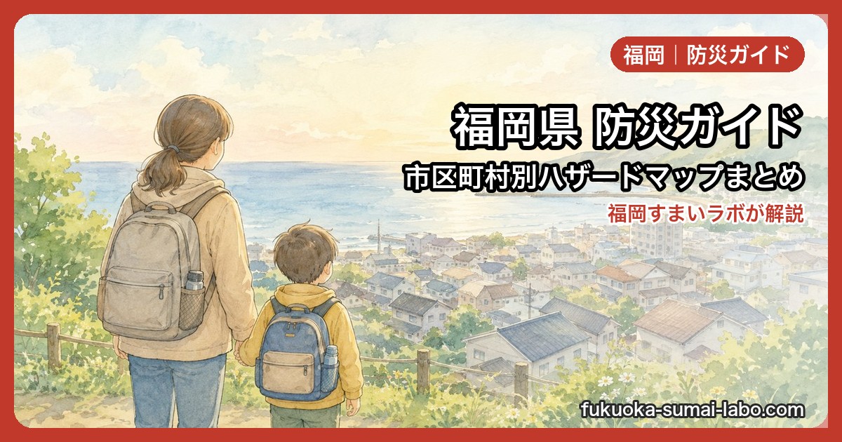 福岡県 市区町村別 防災ガイド