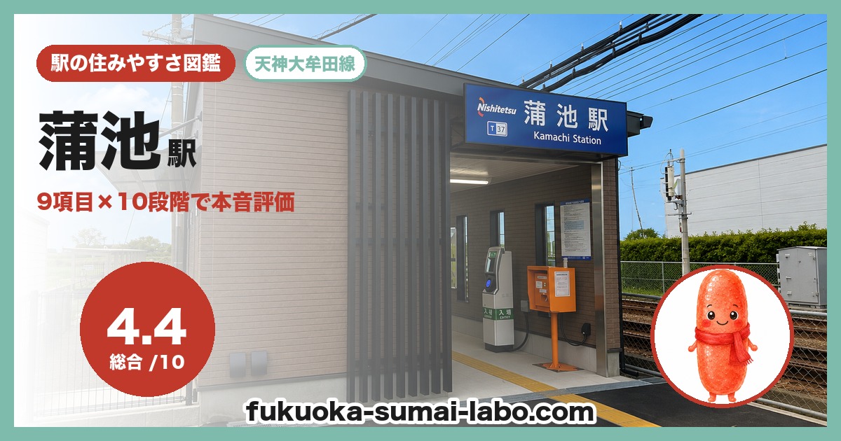 蒲池駅