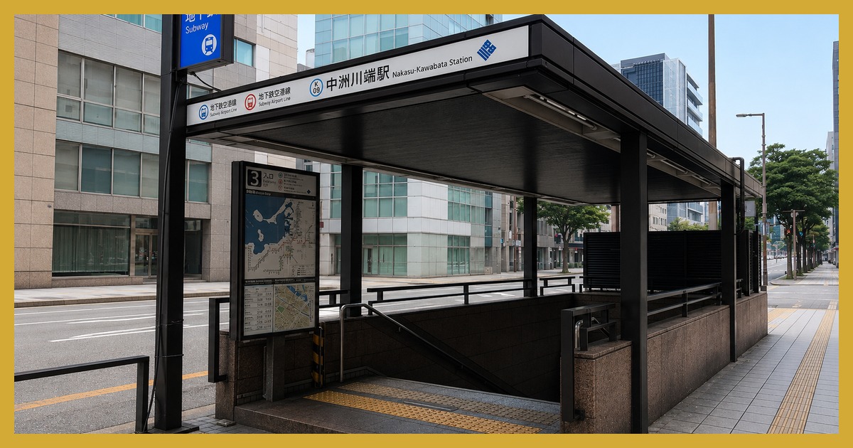中洲川端駅 まとめ