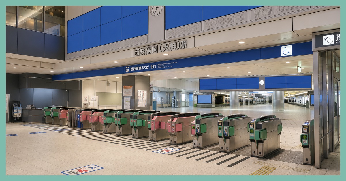 西鉄福岡(天神)駅