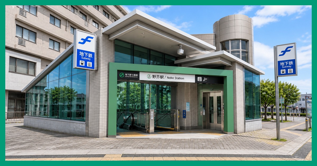 野芥駅 まとめ