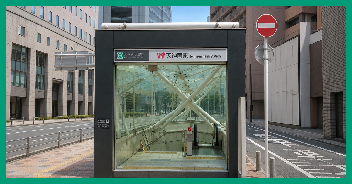 天神南駅